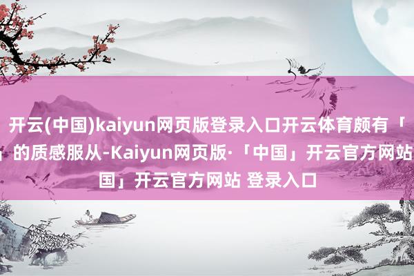 开云(中国)kaiyun网页版登录入口开云体育颇有「小 Levis」的质感服从-Kaiyun网页版·「中国」开云官方网站 登录入口